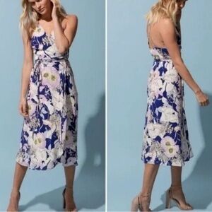 YUMI KIM BORA BORA Floral Blue and White Women's Dress